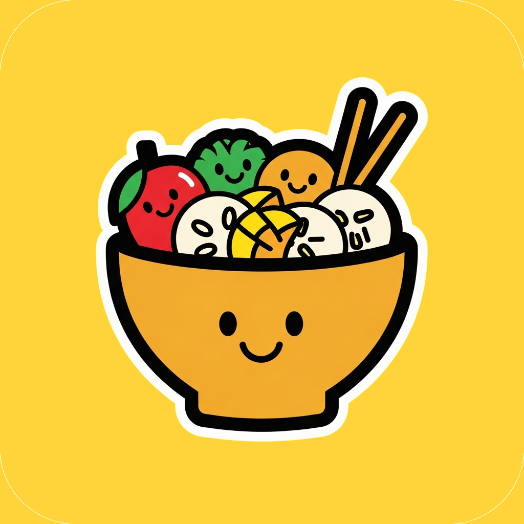 Pop House Bowl with pepper-pop sauce